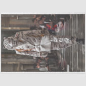 Decoupage White Lion Mode Show Tissuepapier (Voorkant)