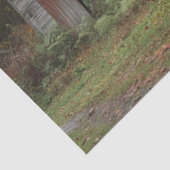 Decoupage Wielen van Time Truck Herfst Tissuepapier (Detail)