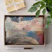 Decoupage Wildfire Bison van Oklahoma  Tissuepapier (Geschenk)
