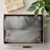 Decoupage Winter Scene Kinderen in Sleight Tissuepapier (Geschenk)