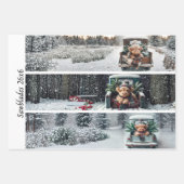 Decoupage Winter Zaagblad Set 26x6 Inpakpapier Vel (Voorkant 2)
