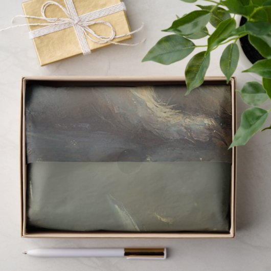 Decoupage Wit Furred Little Creature & Dandelion Tissuepapier (Geschenk)