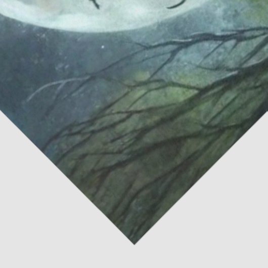 Decoupage Witchy Woman Moonlight Lace 2 Tissuepapier (Detail)