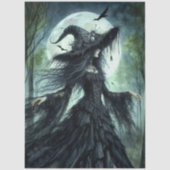 Decoupage Witchy Woman Moonlight Lace 2 Tissuepapier (Voorkant)