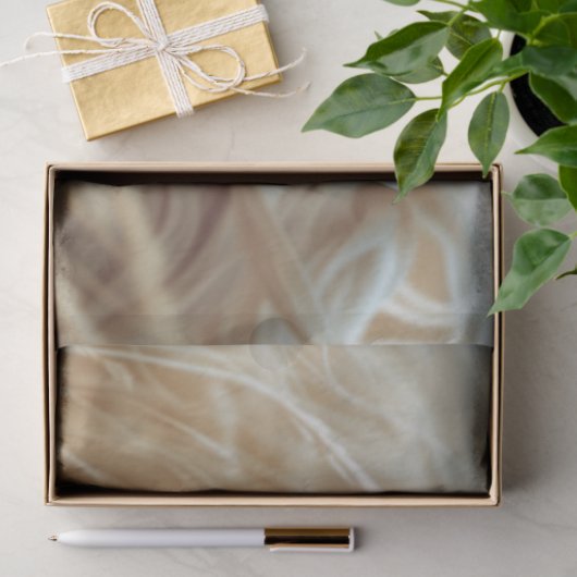 Decoupage witte majestueuze leeuw tissuepapier (Geschenk)