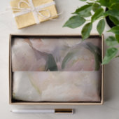 Decoupage Witte & Roze Pioenen Waterverf Art Tissuepapier (Geschenk)