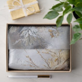 Decoupage Witte Uil Gouden accenten Vreedzaam Tissuepapier (Geschenk)