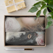 Decoupage Wol & Fluisterende Schaap & Goudsbloem Tissuepapier (Geschenk)