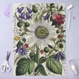 Decoupage Woodland Illustration Tissuepapier