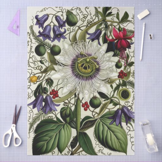 Decoupage Woodland Illustration Tissuepapier (Craft)