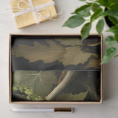 Decoupage Woodland Moth Illustration Tissuepapier (Geschenk)