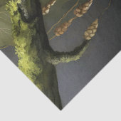 Decoupage Woodland Moth Illustration Tissuepapier (Detail)