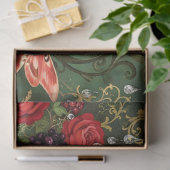Decoupage Woodland Moth Illustration Tissuepapier (Geschenk)