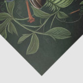 Decoupage Woodland Moth Illustration Tissuepapier (Detail)