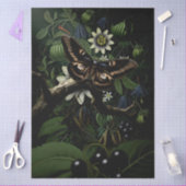Decoupage Woodland Moth Illustration Tissuepapier (Craft)