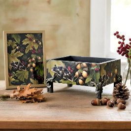 Decoupage Woodland Moth Illustration Tissuepapier