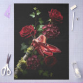 Decoupage Woodland Moth Illustration Tissuepapier (Craft)