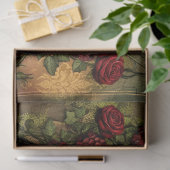 Decoupage Woodland Moth Illustration Tissuepapier (Geschenk)