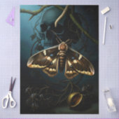 Decoupage Woodland Moth Illustration Tissuepapier (Craft)