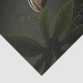 Decoupage Woodland Moth Illustration Tissuepapier (Detail)