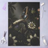 Decoupage Woodland Moth Illustration Tissuepapier (Craft)