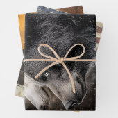 Decoupage Wrapping Paper Beer Eagle Moose 3 Design (In situ)