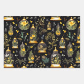 Decoupage Wrapping Paper Terrariums Set van 3 (Voorkant)