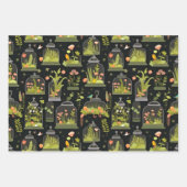 Decoupage Wrapping Paper Terrariums Set van 3 (Voorkant 2)