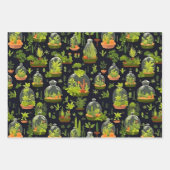 Decoupage Wrapping Paper Terrariums Set van 3 (Voorkant 2)