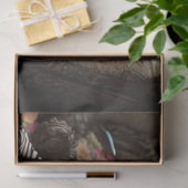 Decoupage Zebra Bloom Rozen Couch Portret Tissuepapier (Geschenk)