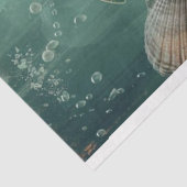 Decoupage Zee Schildpad Onderwater Leven Tissuepapier (Detail)