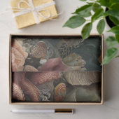 Decoupage Zeeschildpad Octopus Koraal Kunst Tissuepapier (Geschenk)