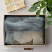 DECOUPAGE-ZIJDPAPIER MET AFWEERSPELLENDE ZEEJONKVR TISSUEPAPIER (Geschenk)