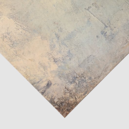 Decoupage  Zonnebloem Schilderij Tissuepapier (Detail)