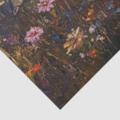 Decoupage Zonnebloem Veld Zonsopkomst of Zonsonder Tissuepapier (Detail)