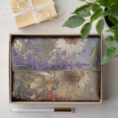 Decoupage Zonnebloem & Wildflower Olieverf Tissuepapier (Geschenk)
