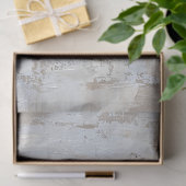 Decoupage Zwanenpaar Olie Schilderij Tissuepapier (Geschenk)
