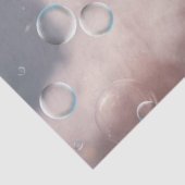 Decoupage Zwart Beer Bubble Badwolken Tissuepapier (Detail)