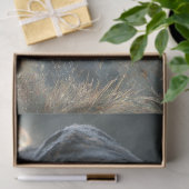 Decoupage Zwart Rosetta Jaguar Maanverlichte Nacht Tissuepapier (Geschenk)