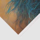 Decoupage Zwarte Koningin Vrouwe van Mardi Gras Tissuepapier (Detail)