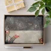 Decoupage Zwarte Labradorkerstdraadjes met Geweien Tissuepapier (Geschenk)