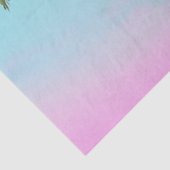 Decoupage zwarte otter schaatsen tropische kleuren tissuepapier (Detail)