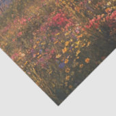 Decoupagelandschap Windmolen Rode Schuur Wilde Blo Tissuepapier (Detail)