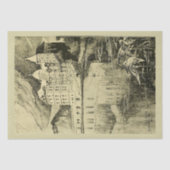  DECOUPAGINA FRENCH CASTLE COUNTRYSIDE TISSUEPAPIER (Voorkant)