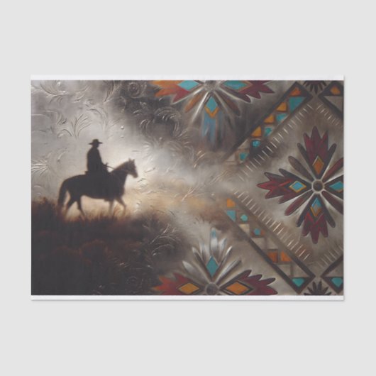 decoupatie aan de oorspronkelijke grens tissuepapier (Voorkant)