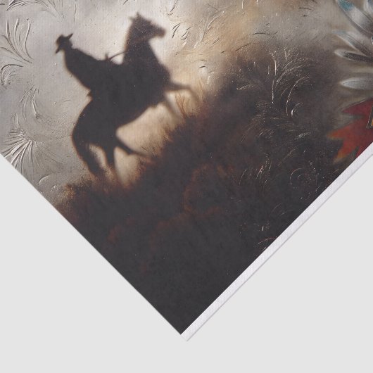 decoupatie aan de oorspronkelijke grens tissuepapier (Detail)