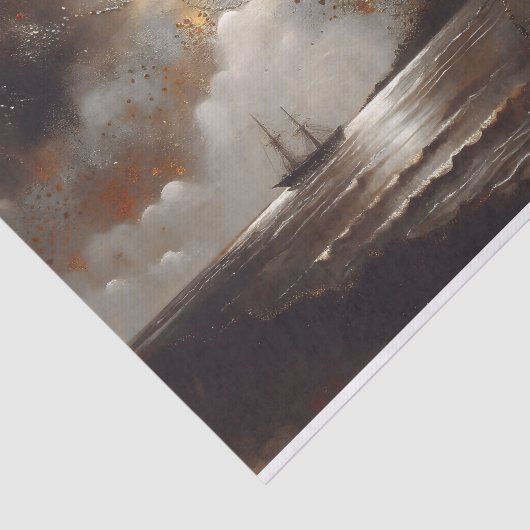 decoupatie van de hemelvaart tissuepapier (Detail)