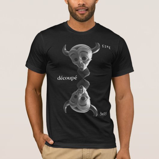 découpé shirt van de 3z13 release (Voorkant)