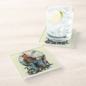 Decoys Glazen Onderzetter (Schuin)