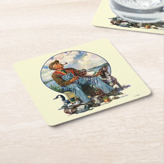 Decoys Kartonnen Onderzetters (Schuin)